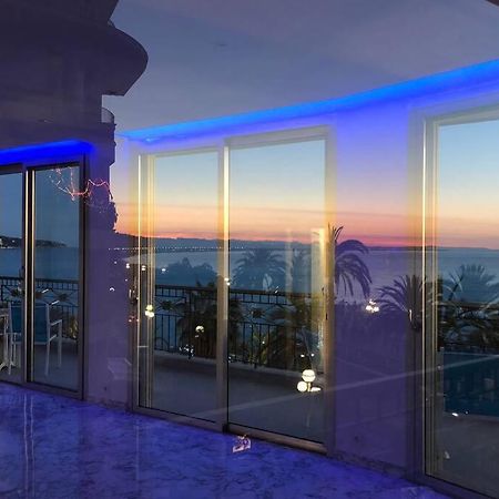 Promenade Des Anglais Amazing Sea View 140M2 3Br Nizza Kültér fotó