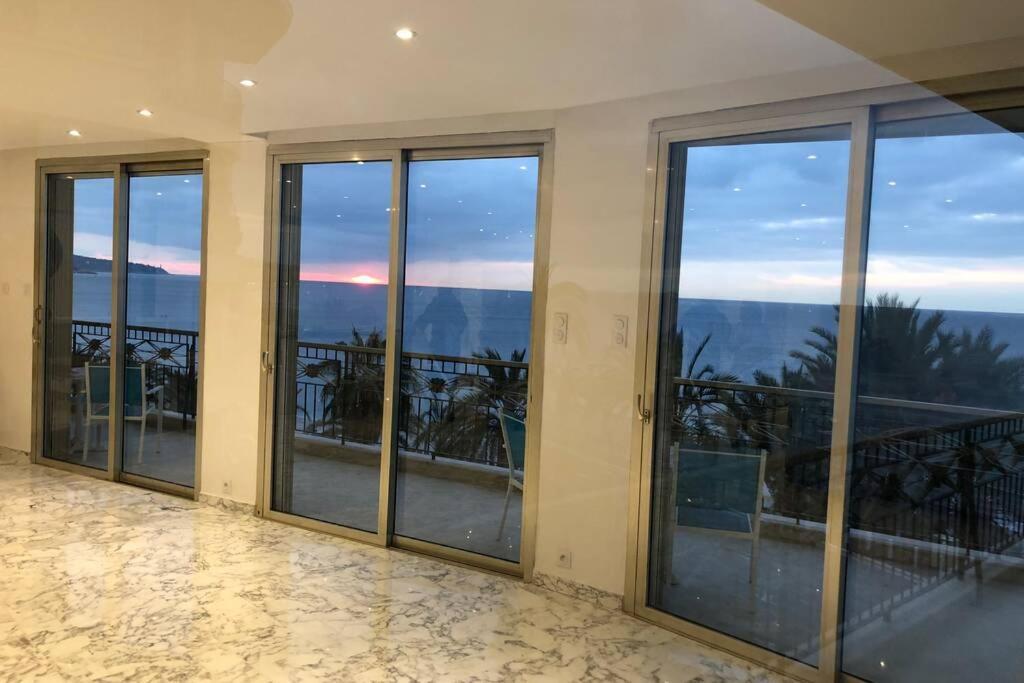 Promenade Des Anglais Amazing Sea View 140M2 3Br Nizza Kültér fotó