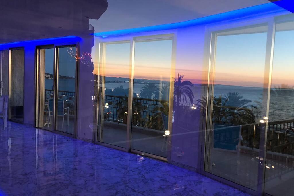 Promenade Des Anglais Amazing Sea View 140M2 3Br Nizza Kültér fotó