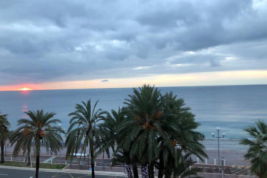 Promenade Des Anglais Amazing Sea View 140M2 3Br Nizza Kültér fotó